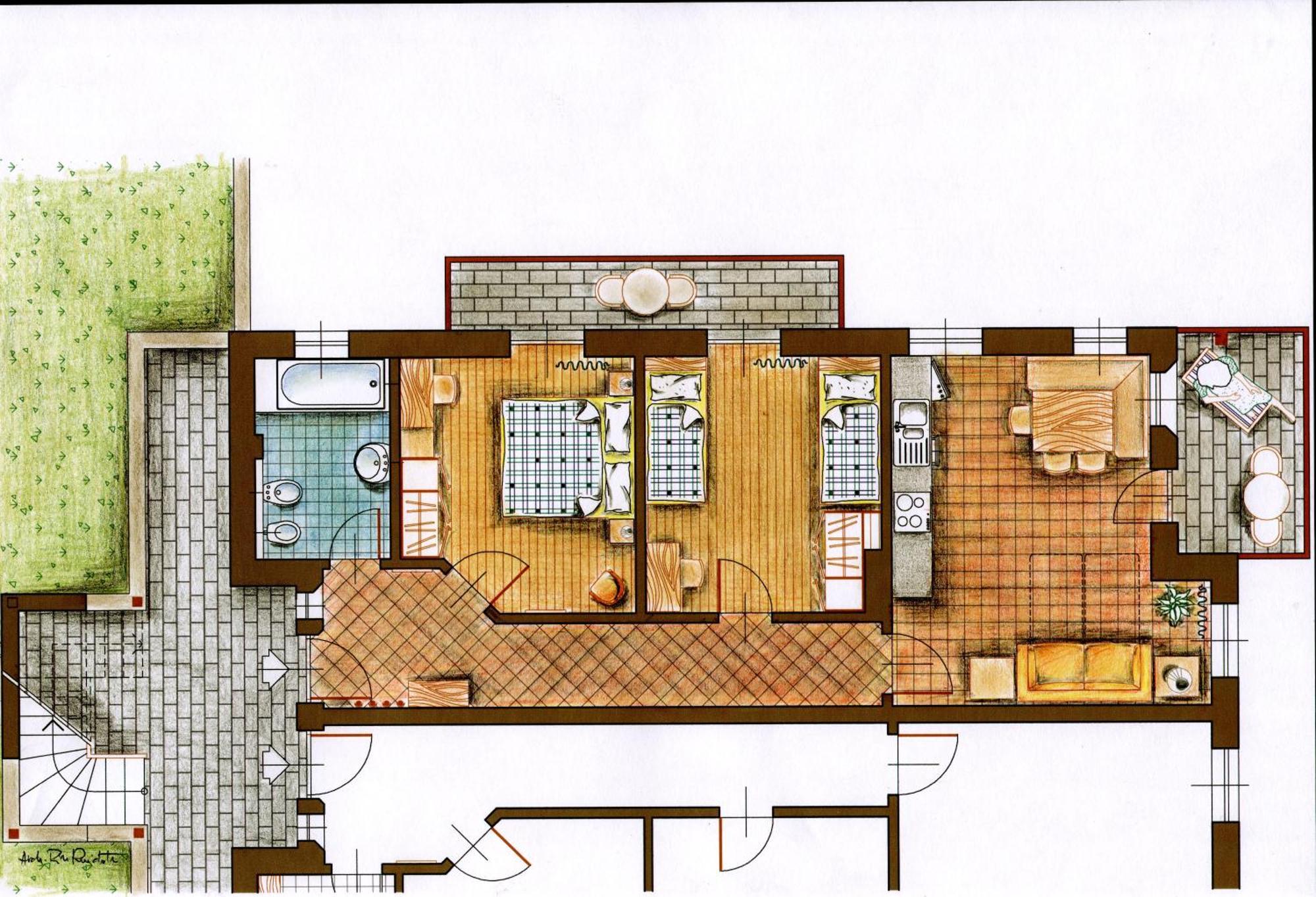Mitterhof Apartman Ultimo Kültér fotó