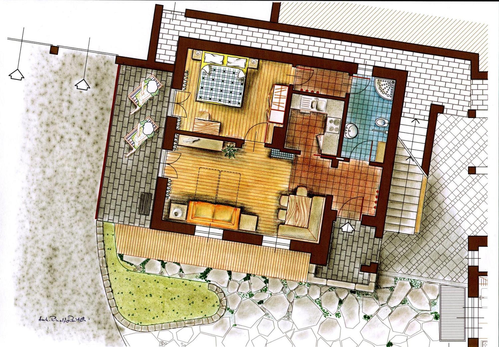 Mitterhof Apartman Ultimo Kültér fotó